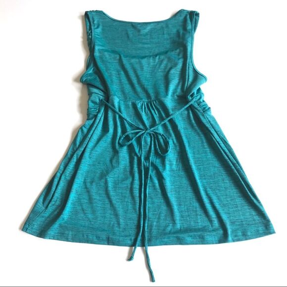 Speechless Embellished Beaded Tank Top Flowy Tie Back Sz XL - Picture 5 of 10